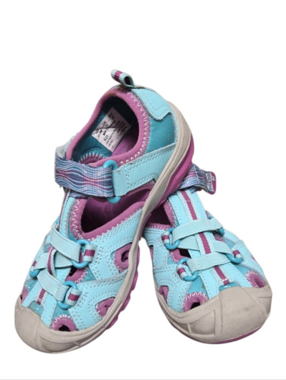 Merrell Hydro Girls Size 11 Blue Purple Outdoors Sport Sandals MK160859